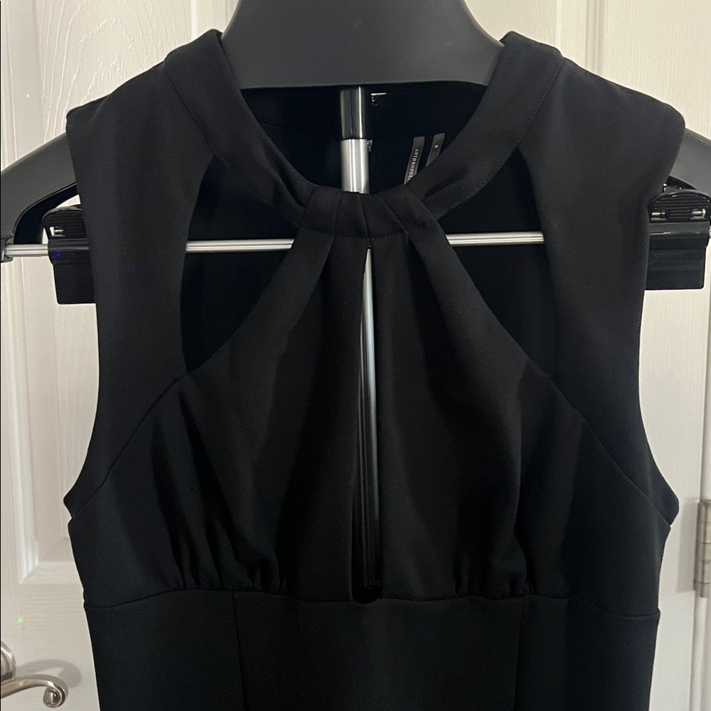 Anthropologie Maeve structured cutout slim mini dress size M - Picture 5 of 15